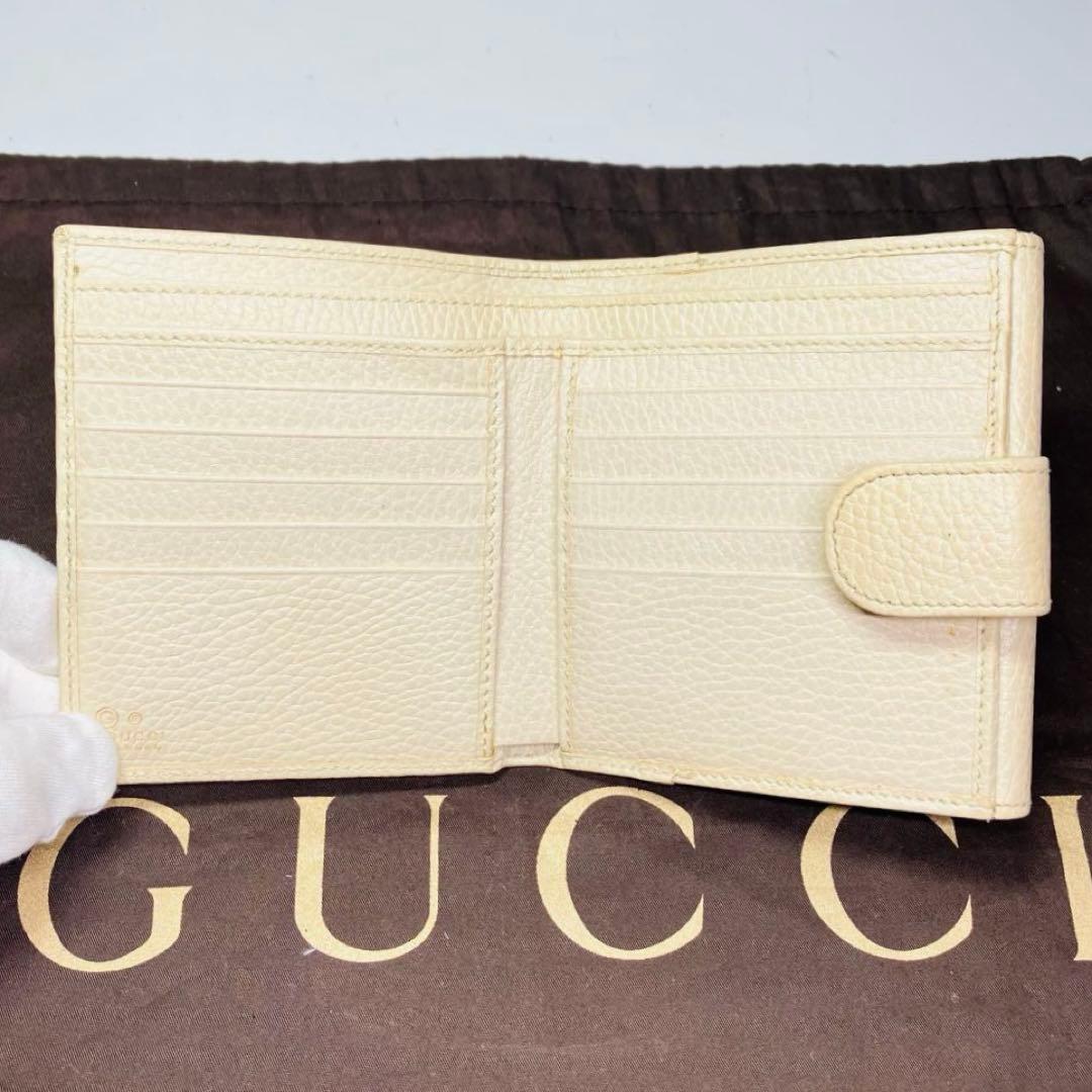グッチ 財布 レディース GUCCI 二つ折り財布 GG金具インターロッキング