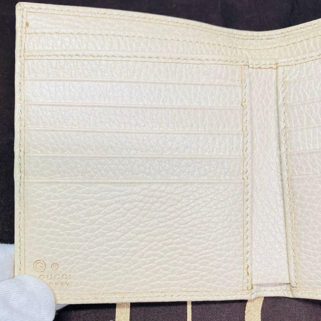 グッチ 財布 レディース GUCCI 二つ折り財布 GG金具インターロッキング