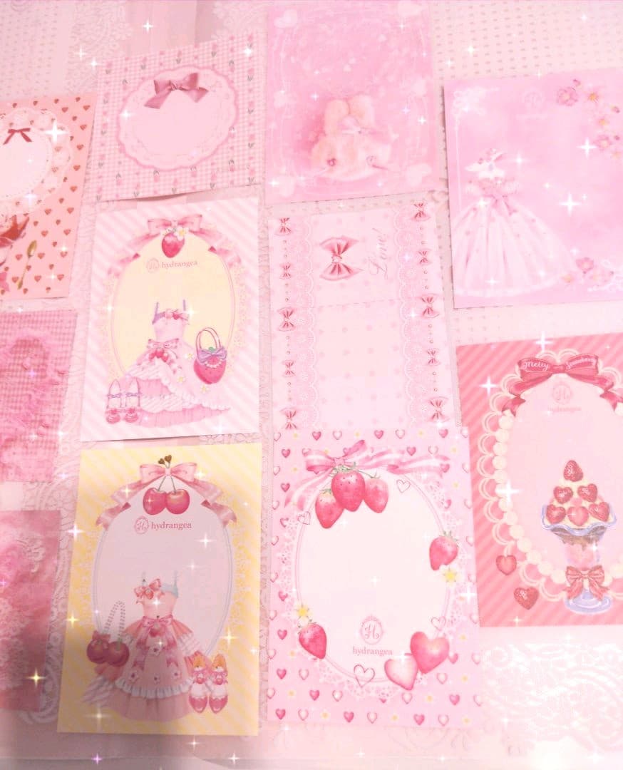 GUN ‪‪❤︎‬様ご確認用♥新作ガーリーレトロガール＆ベア♥バラメモ♯651