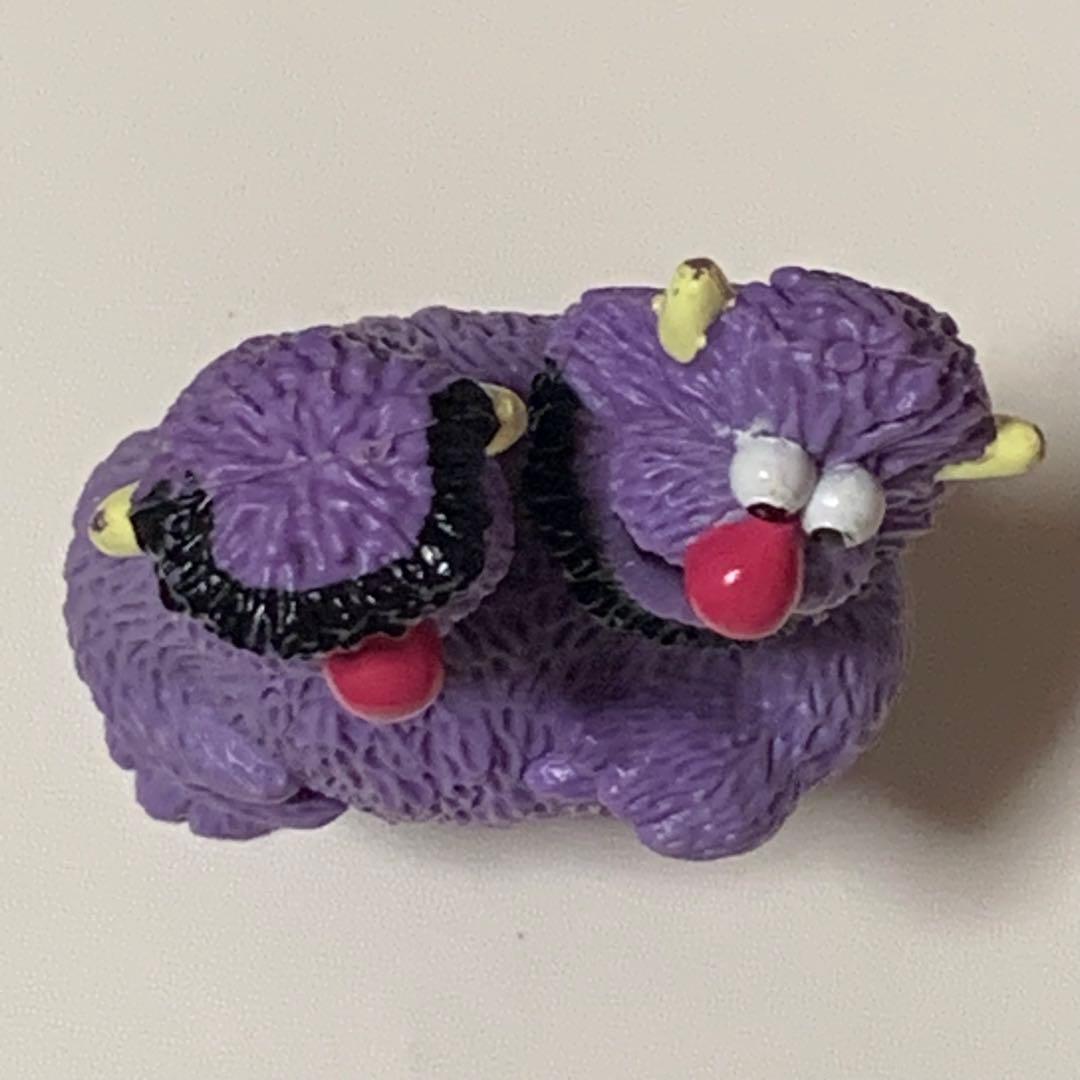 セサミストリート ツーヘッド モンスター PVC フィギュア ヴィンテージ