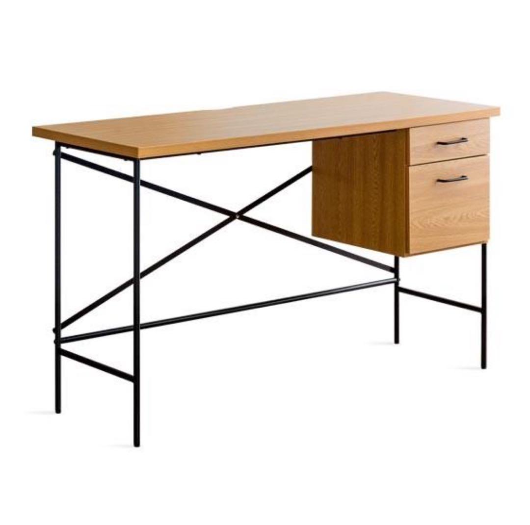 パソコンデスク 引き出し付き 幅120cm