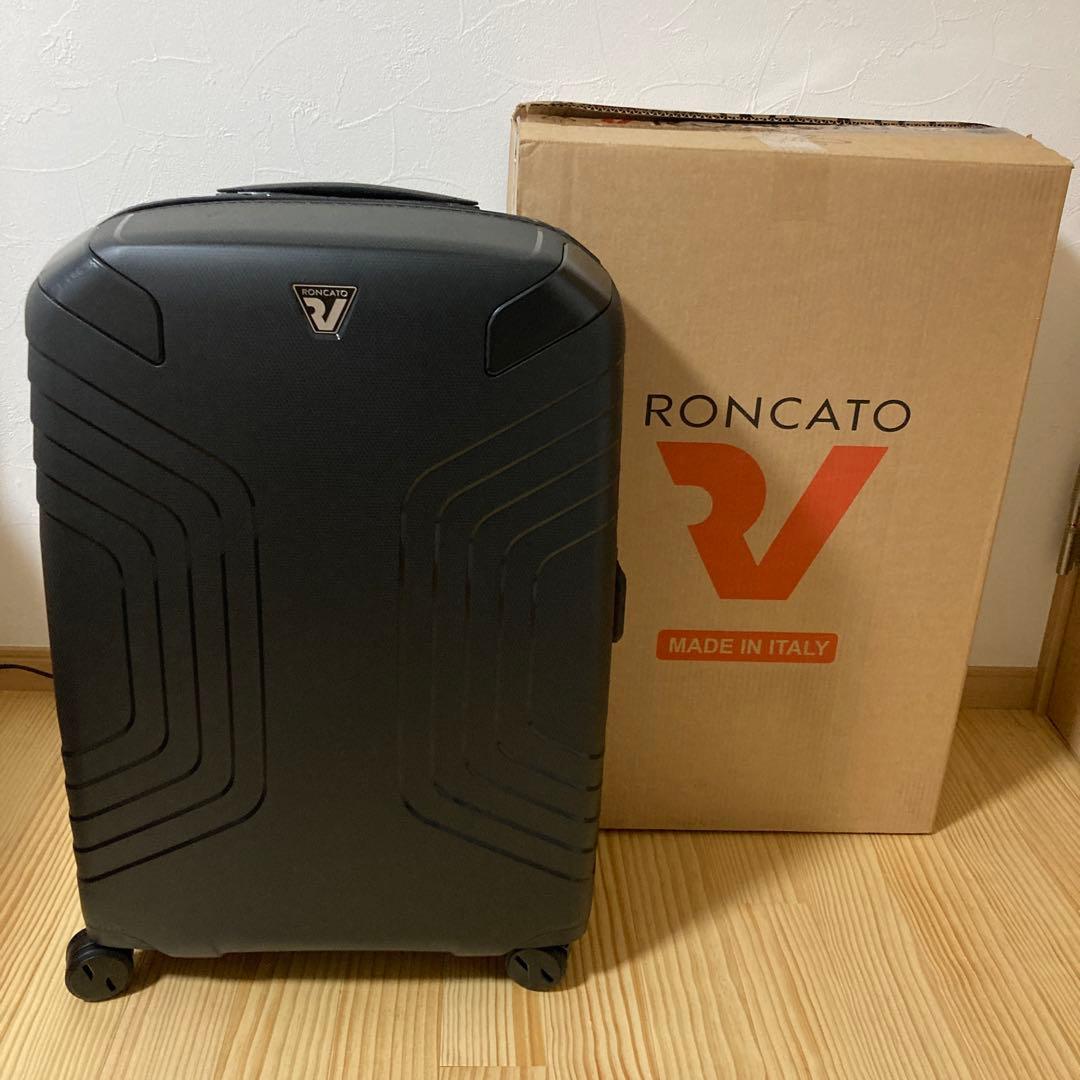 新品イタリア製キャリーケース　ロンカート　イプシロン68～74L ブラック