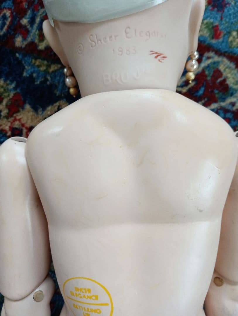 マルタ　ビスクドール❤️一足早いX'mas　大きな青い瞳のBruを貴方に！