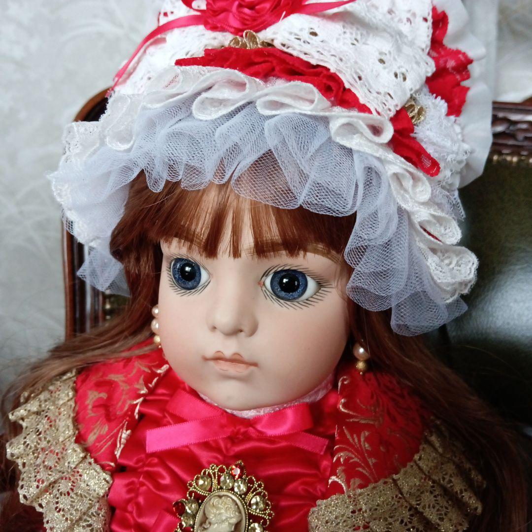 マルタ　ビスクドール❤️一足早いX'mas　大きな青い瞳のBruを貴方に！