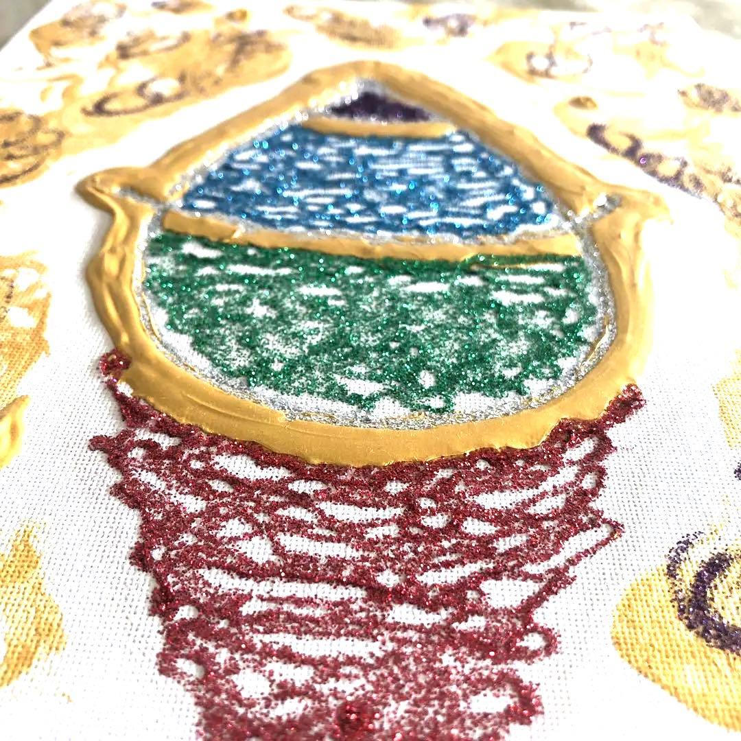 『宝珠』22cm×27.5cm