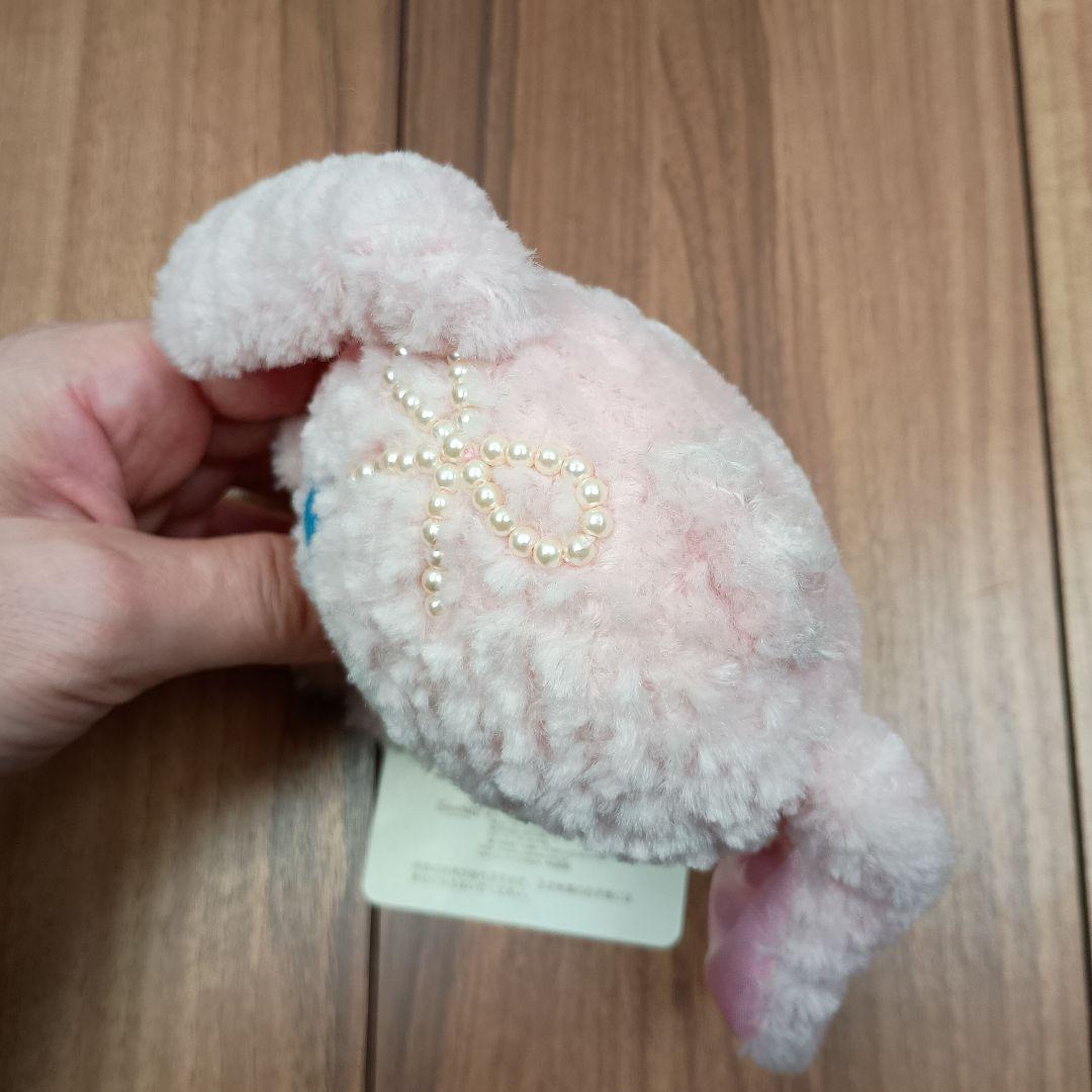 シュガーバニーズ　マスコットビーズ　モモ　サンリオ　ぬいぐるみ　タグ付き　レア