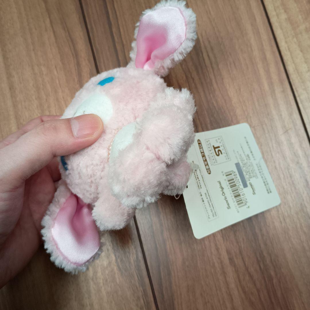 シュガーバニーズ　マスコットビーズ　モモ　サンリオ　ぬいぐるみ　タグ付き　レア