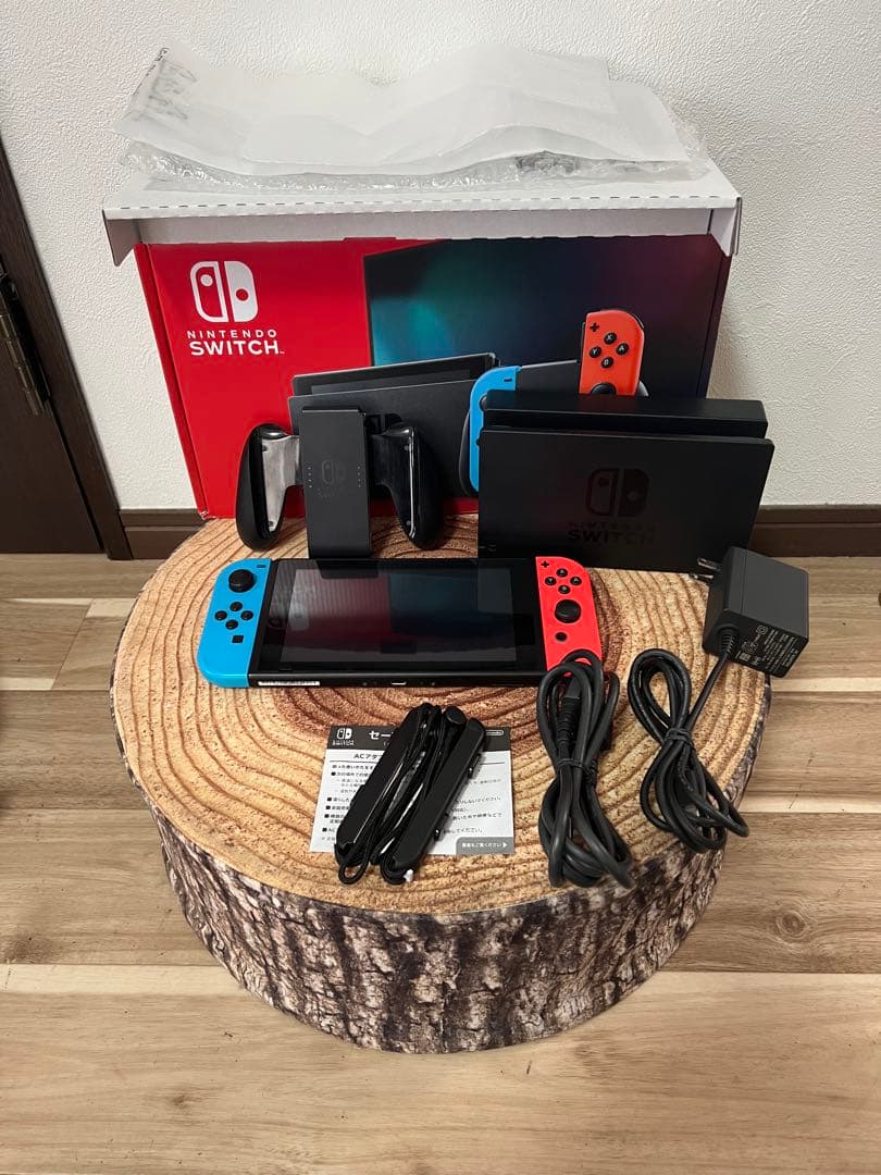 Nintendo Switch ニンテンドースイッチ本体　ネオン④