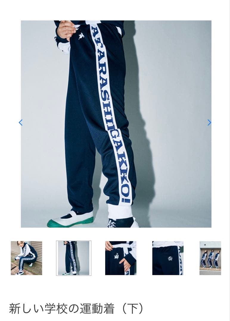 新しい学校のリーダーズジャージ（上下M）、靴下（女子）、キーホルダー、缶バッジ