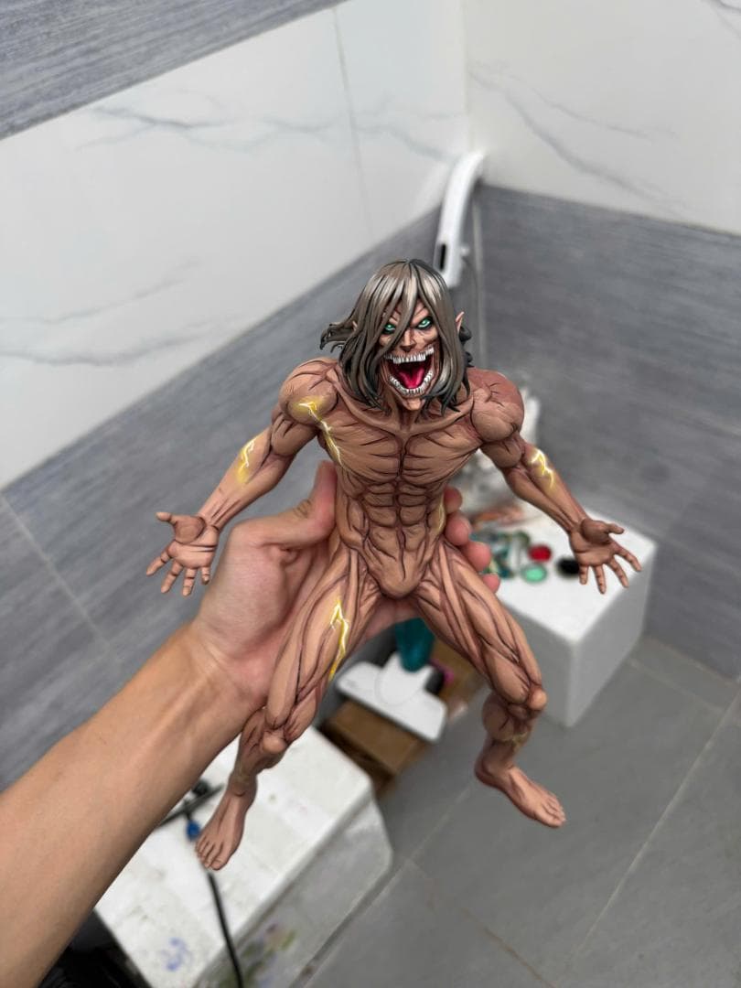 一番くじ 進撃の巨人 A賞 エレン巨人 2D塗装カスタム