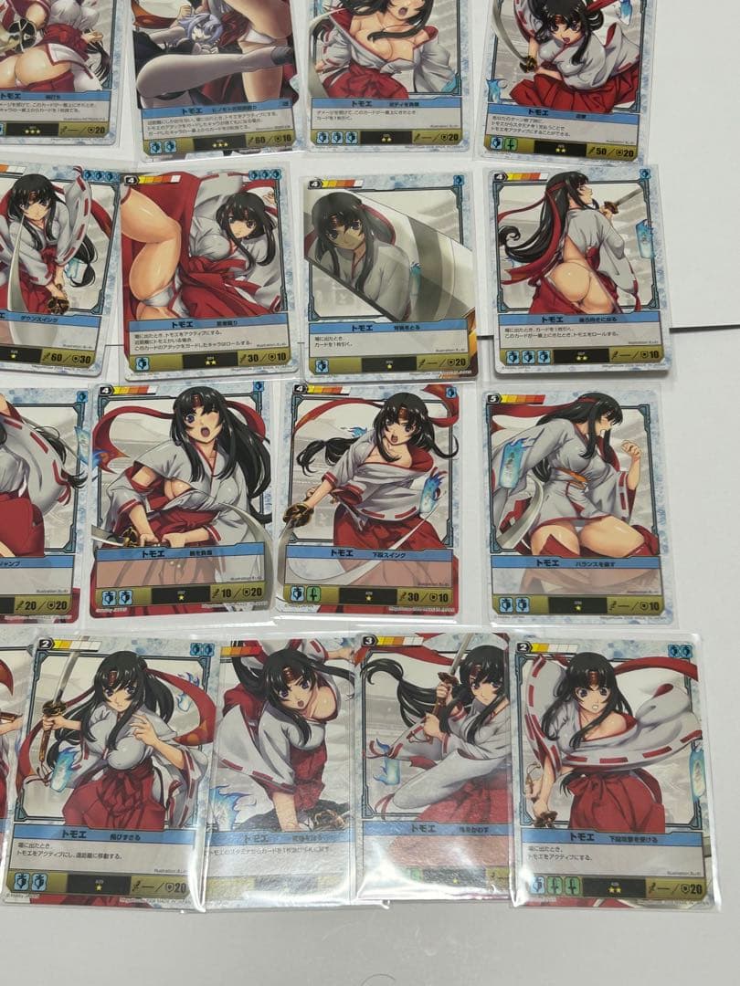 クイーンズブレイド　ザ・デュエル　トモエ　まとめ売りセット