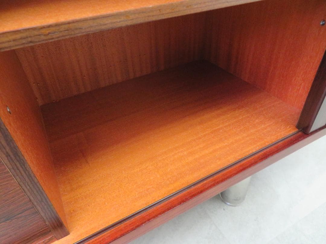 ヴィンテージ■ローズウッド■蛇腹扉■コクヨサイドボード■ミッドセンチュリー■北欧