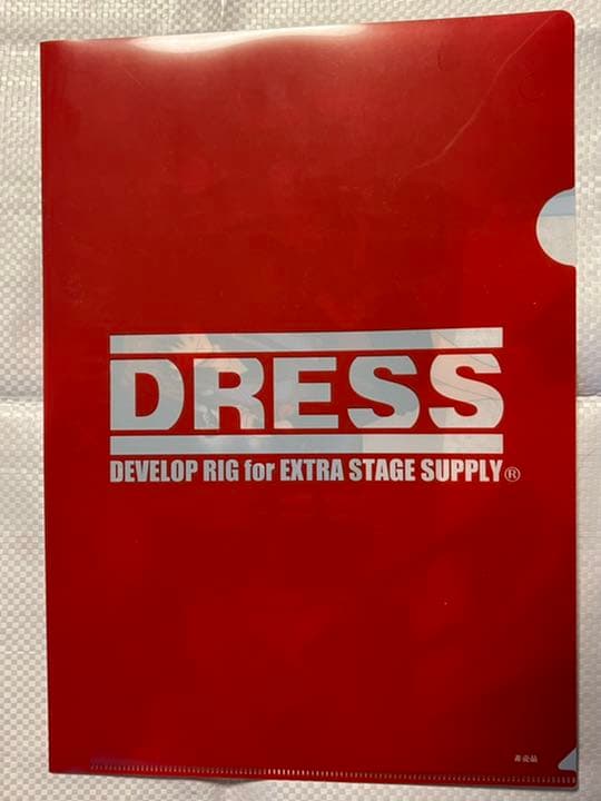 値下げ　エヴァンゲリオン DRESS クリアファイル シンジ アスカ