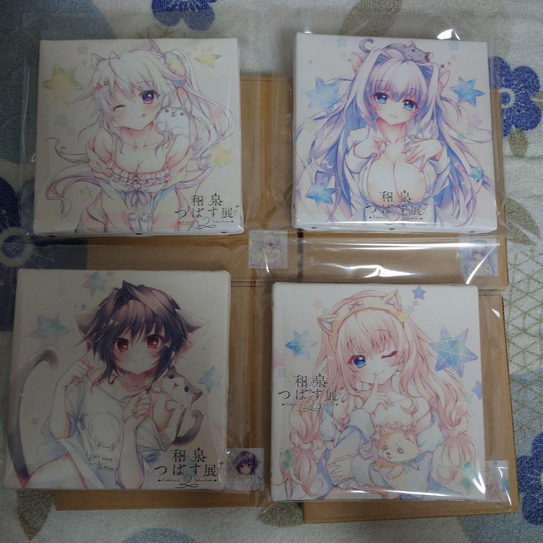 9nine ナイン 和泉つばす展 キャンバスアート 4種 都 天 春風 希亞