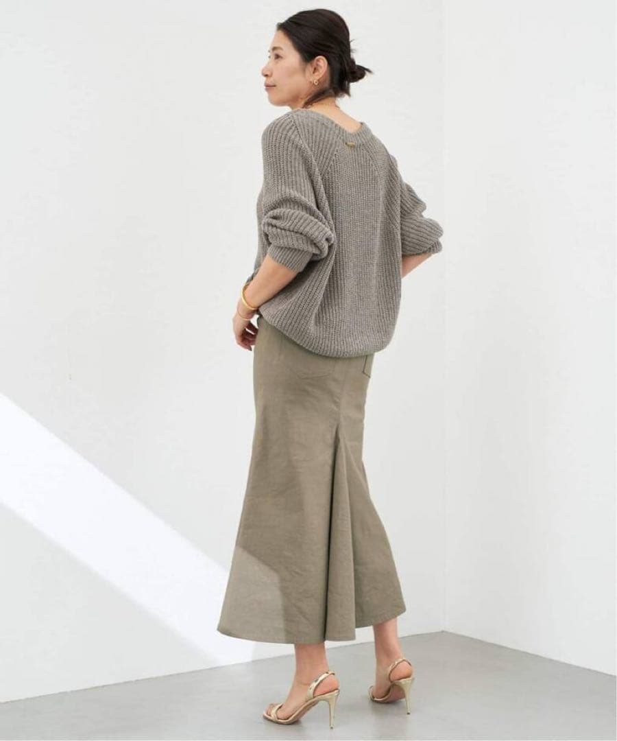 新品タグ付★DeuxiemeClasse★ストレッチツイルスカート★アパルトモン