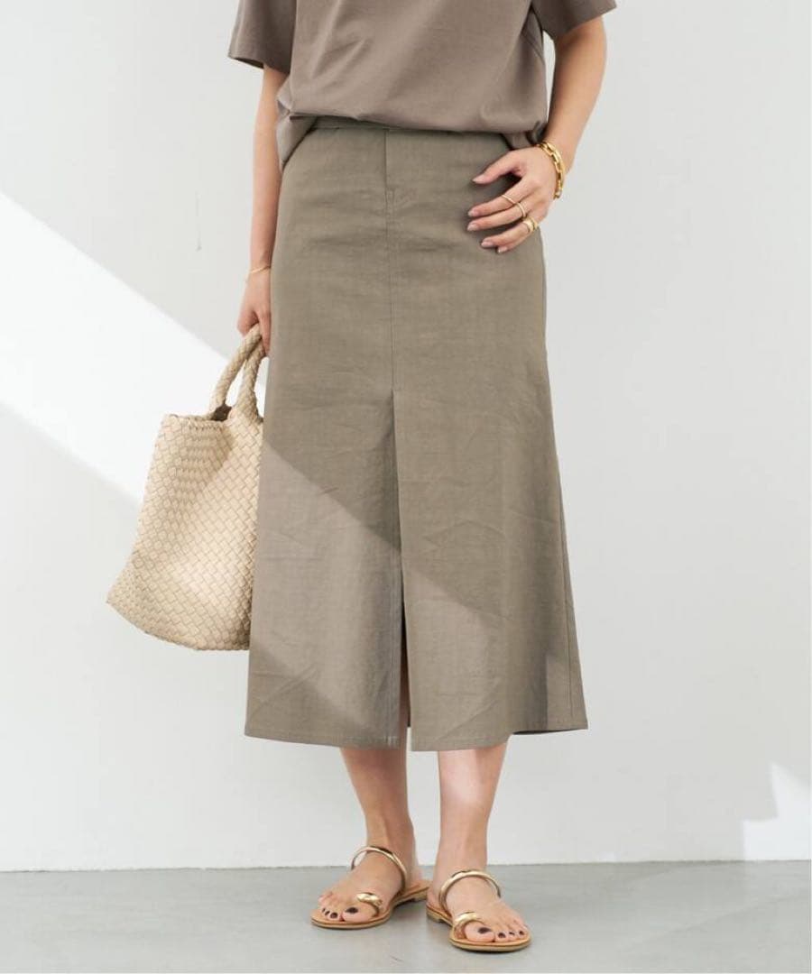 新品タグ付★DeuxiemeClasse★ストレッチツイルスカート★アパルトモン