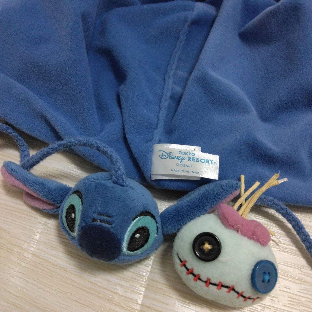 ディズニー　スティッチ　ファンキャップ　フード　帽子　クリスマス　ぬいぐるみ付き