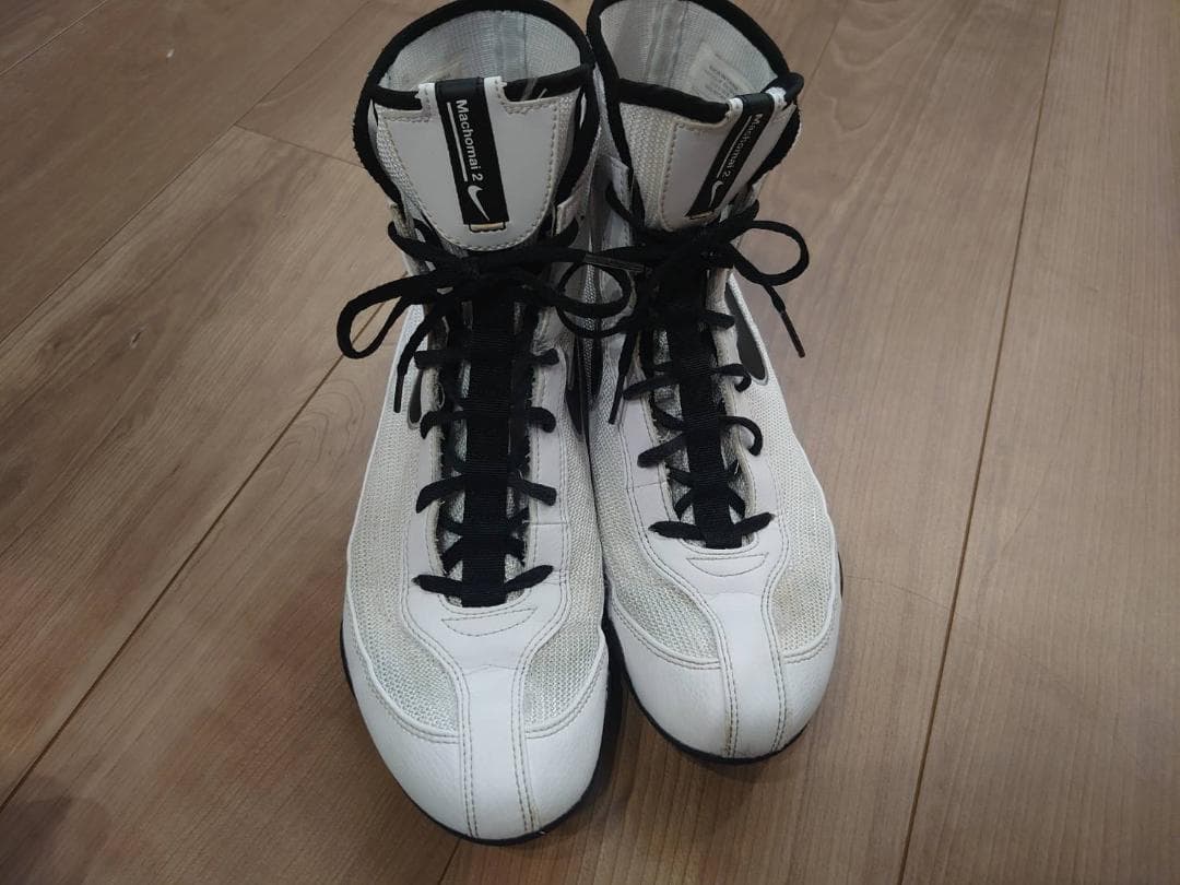 NIKE マチョマイ2【26㎝】　ボクシング シューズ　ホワイト/ブラック