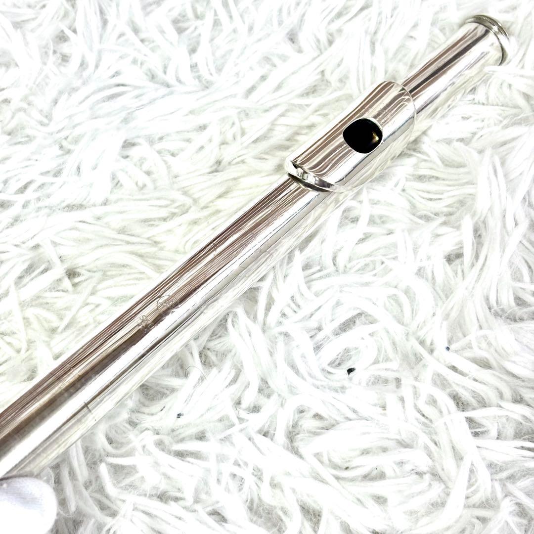 ✨美品✨管体銀製✨後期モデル✨ヤマハフルート YFL411 Eメカ