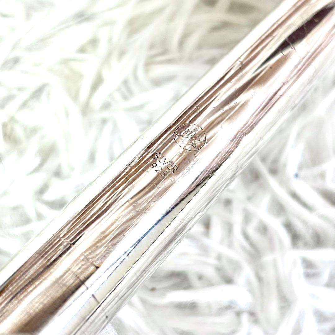 ✨美品✨管体銀製✨後期モデル✨ヤマハフルート YFL411 Eメカ