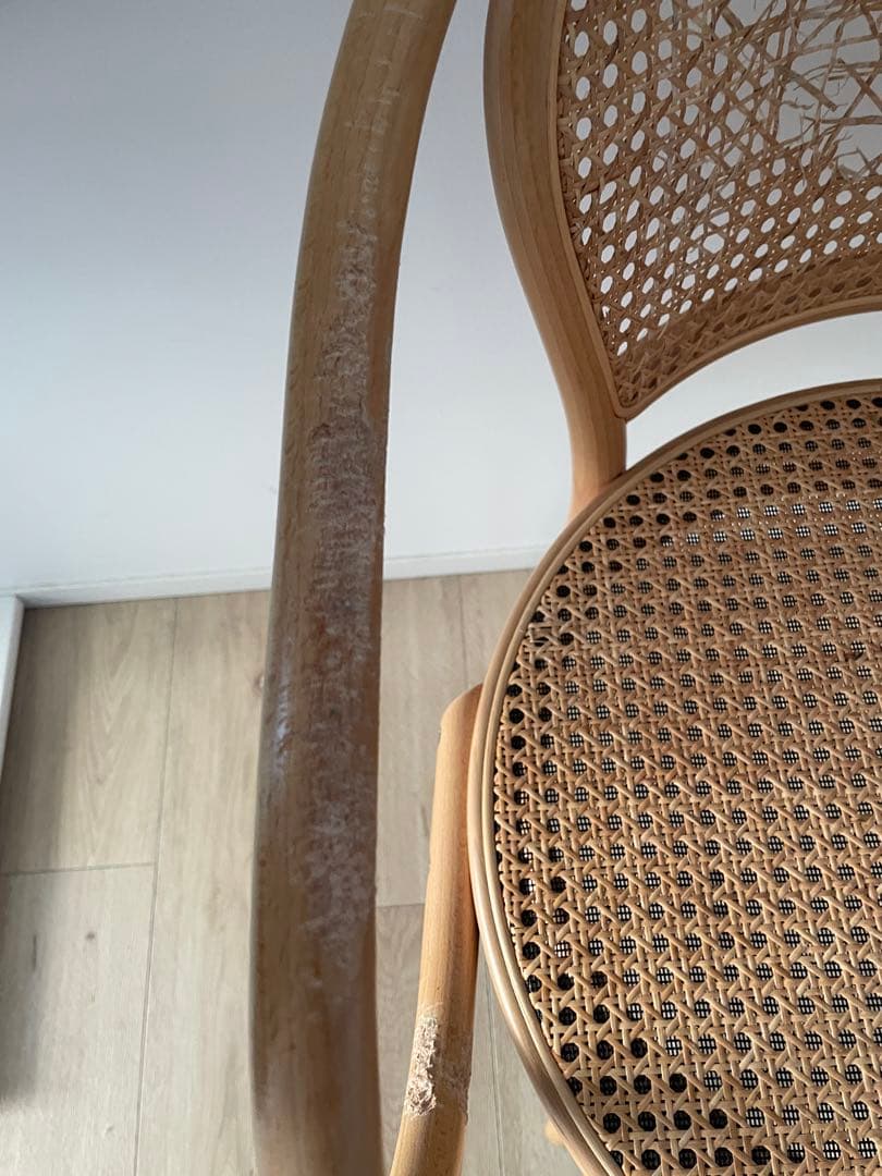 THONET No.33Arm Chair Naturalラタンチェア