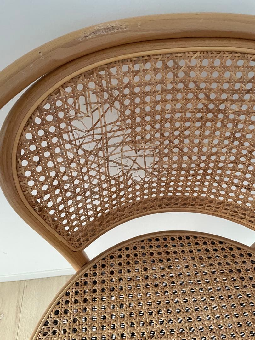 THONET No.33Arm Chair Naturalラタンチェア