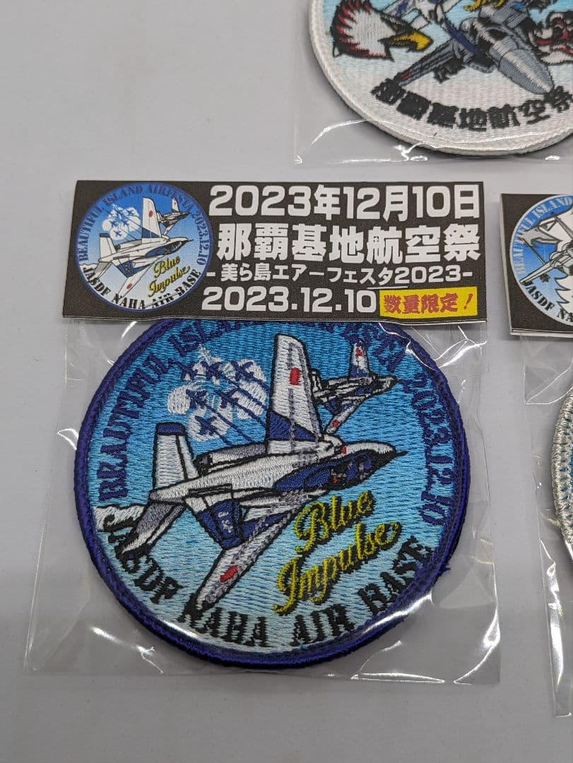 美ら島エアーフェスタ　ワッペン　パッチ　ブルーインパルス　2023　沖縄