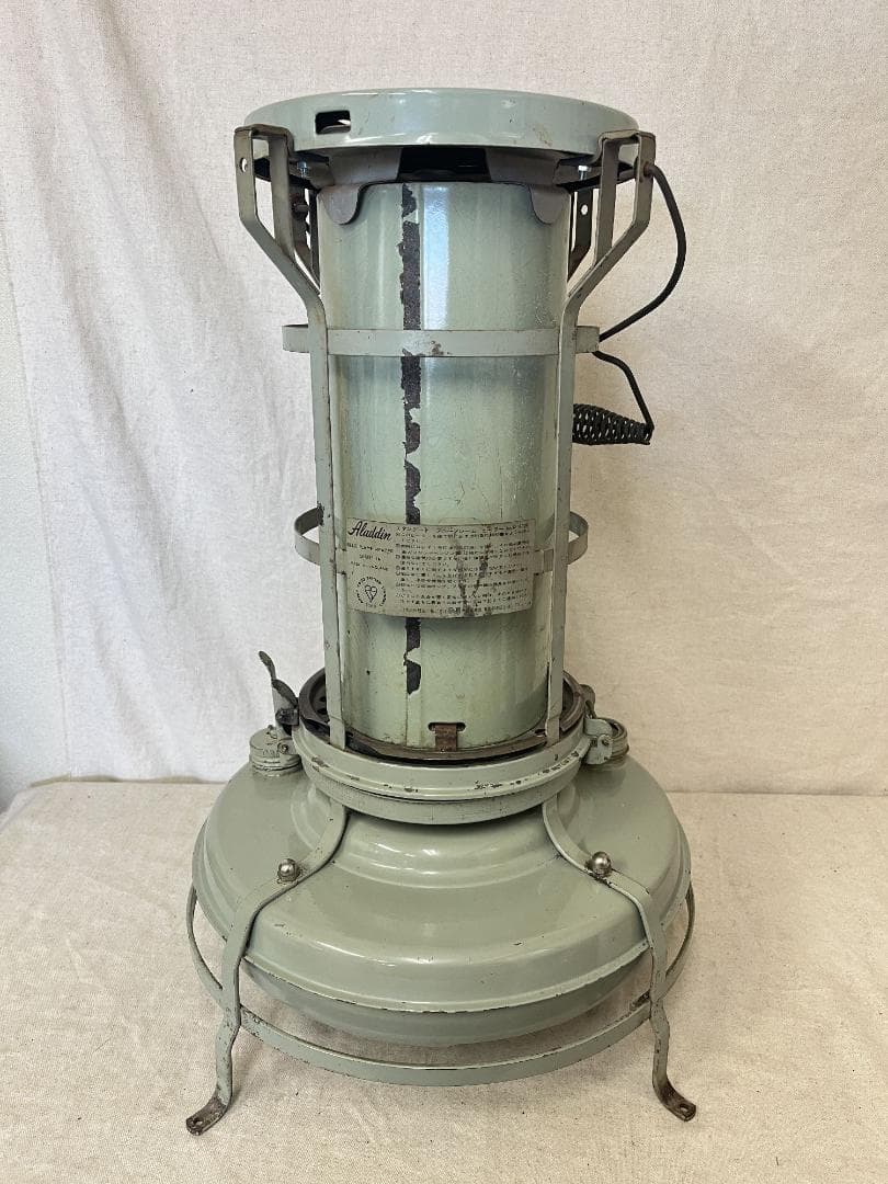 超希少【Aladdin】 アラジン ブルーフレーム１６型 赤ハンドル 箱付き