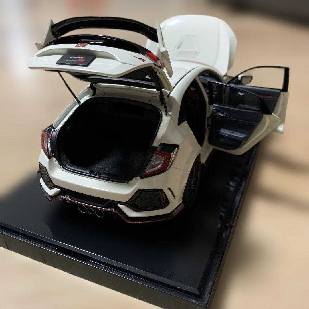 ホンダ シビック Type R ミニカー ホワイト1／18