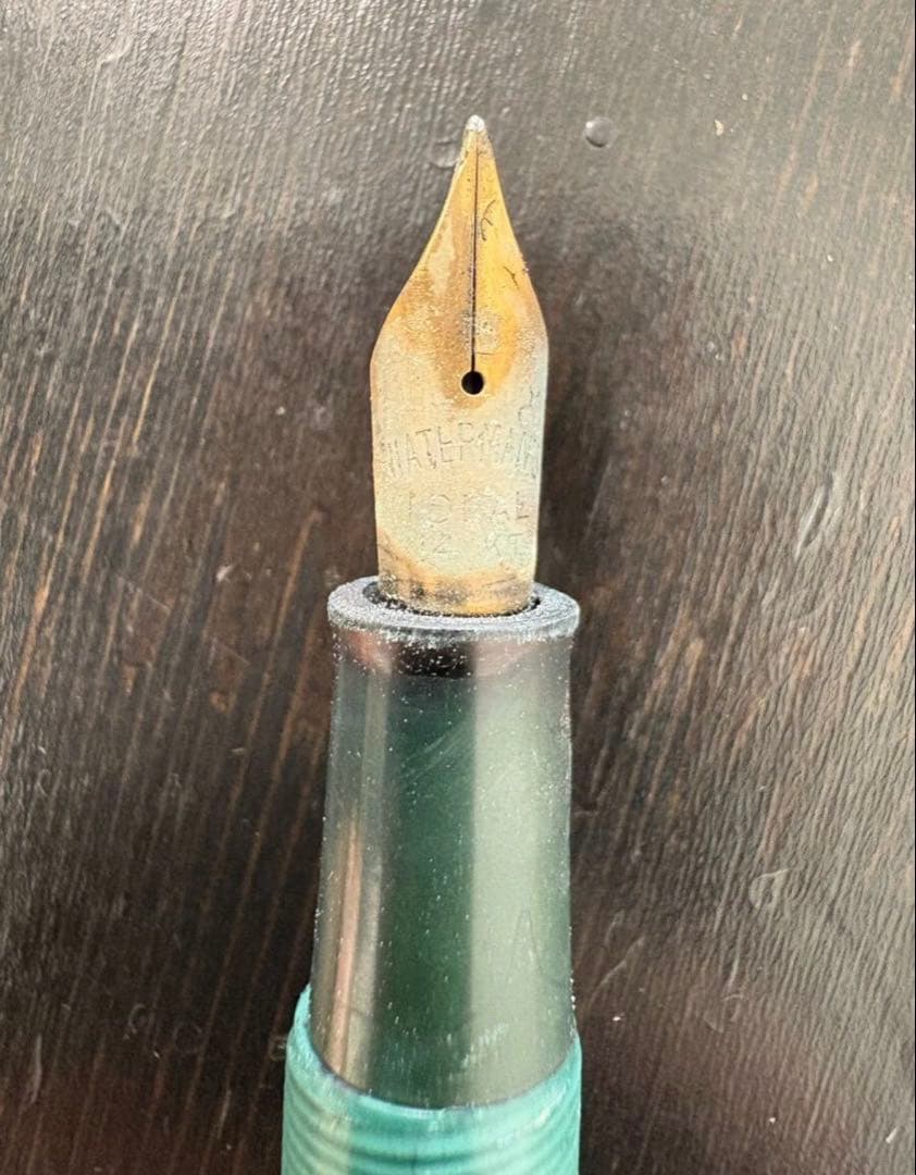 万年筆 watermans メイドインU.S.A 101AL 14KT 万年筆