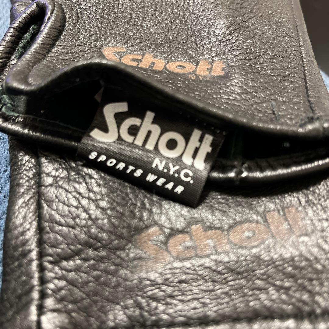 Schott ショット ディアスキン グローブ 鹿皮 手袋 秋冬
