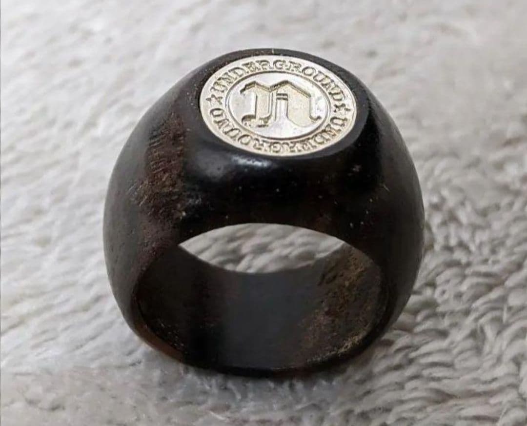 nitrow　カラスロゴ　ウッドリング　新品未使用　ナイトロウナイトレイド