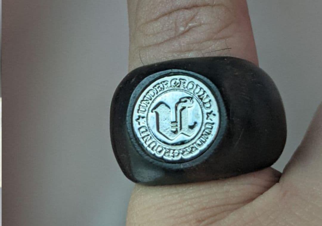 nitrow　カラスロゴ　ウッドリング　新品未使用　ナイトロウナイトレイド