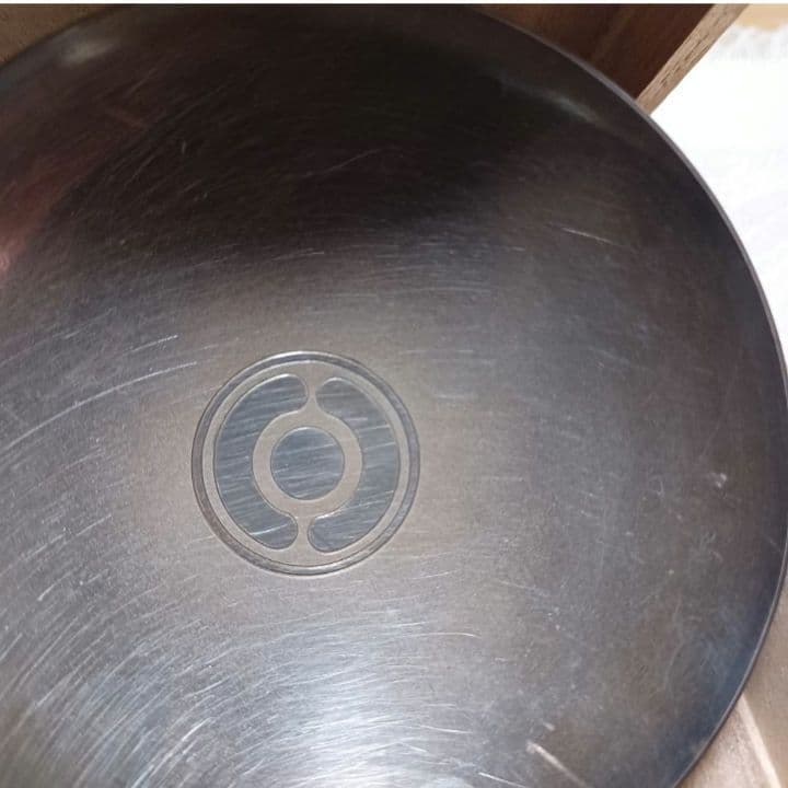 純銀盃　大阪尚工舎製/鐘淵紡績株式會社/　社名入り/盃/桐箱入/カネボウ