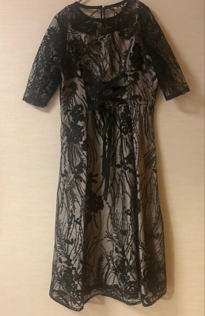 PREFERIR プレフェリール 総レース バックリボン 結婚式 パーティー