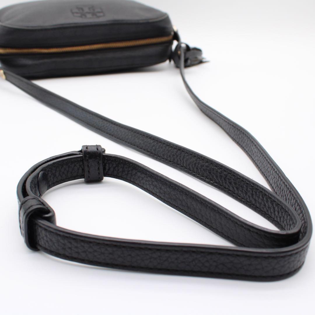 【美品】TORYBURCH タッセル ショルダーバッグ クロスボディ ブラック