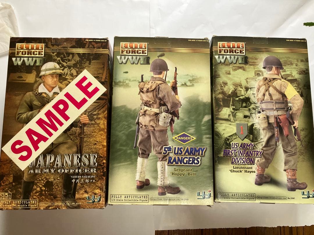 ELITE FORCE WWII フィギュアセット