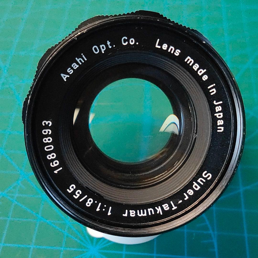 ★超美品★Super-takumar 55mmf1.8 後期型 黄変除去