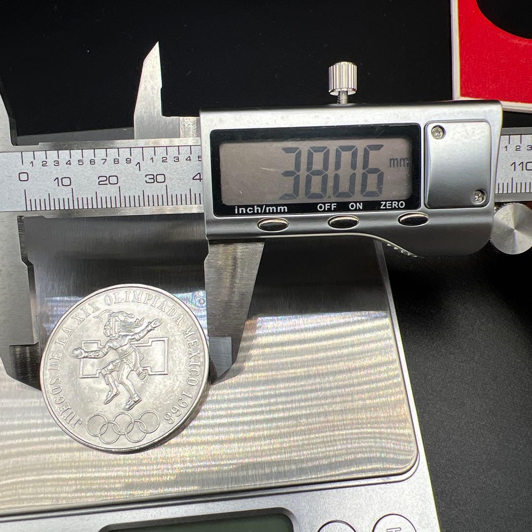 1968年 メキシコ オリンピック記念　銀貨