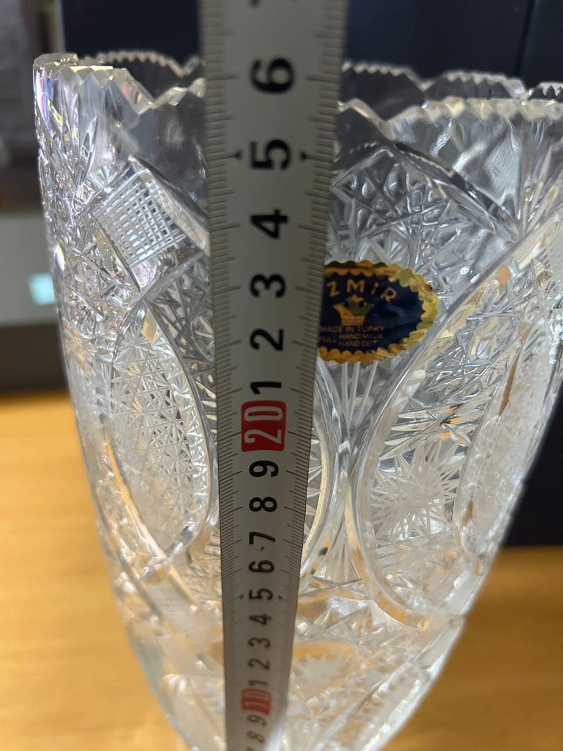 IZMIR フルハンドメイドクリスタル花瓶