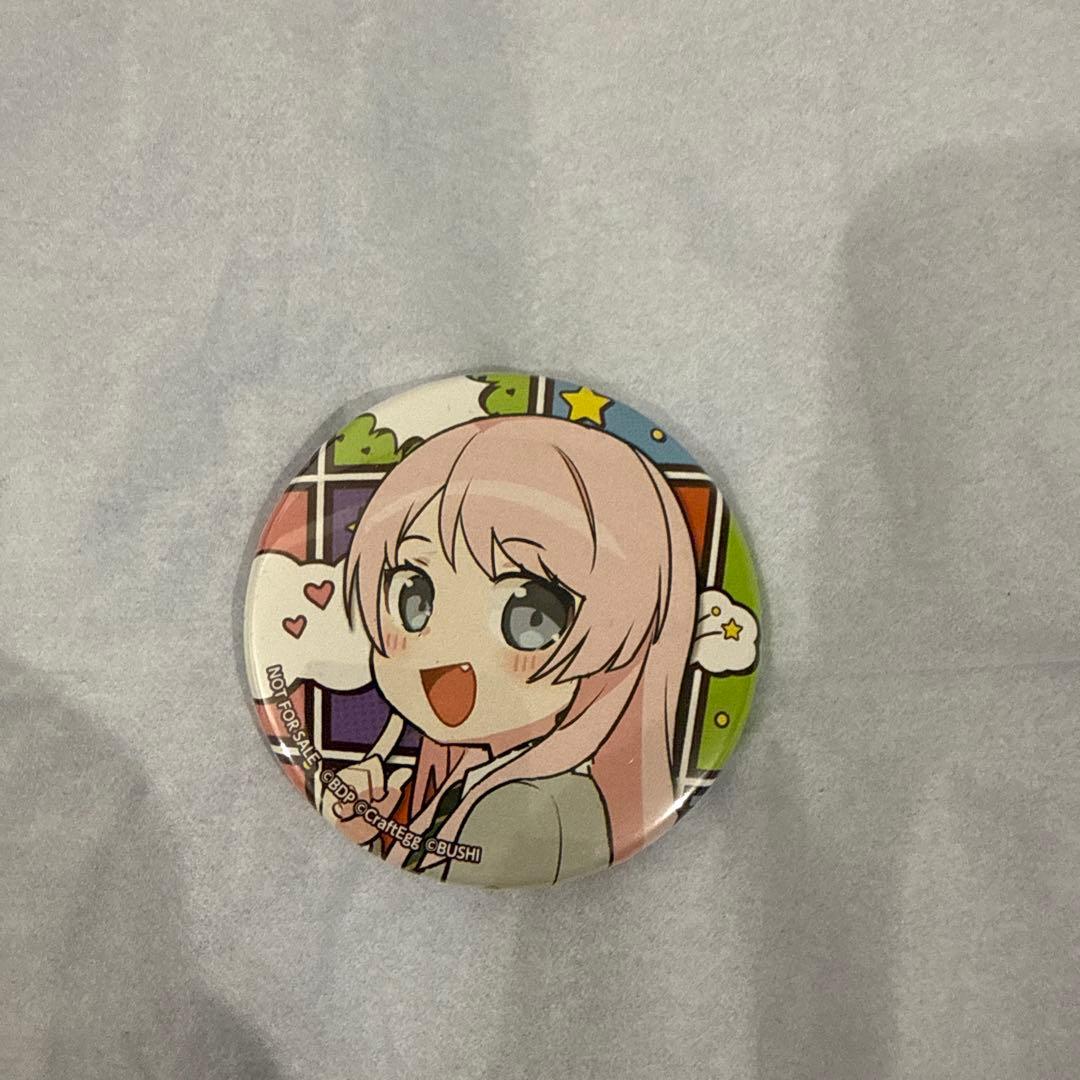 MyGO!!!!! 千早愛音 黒渕かしこ先生描きおろし 缶バッジ