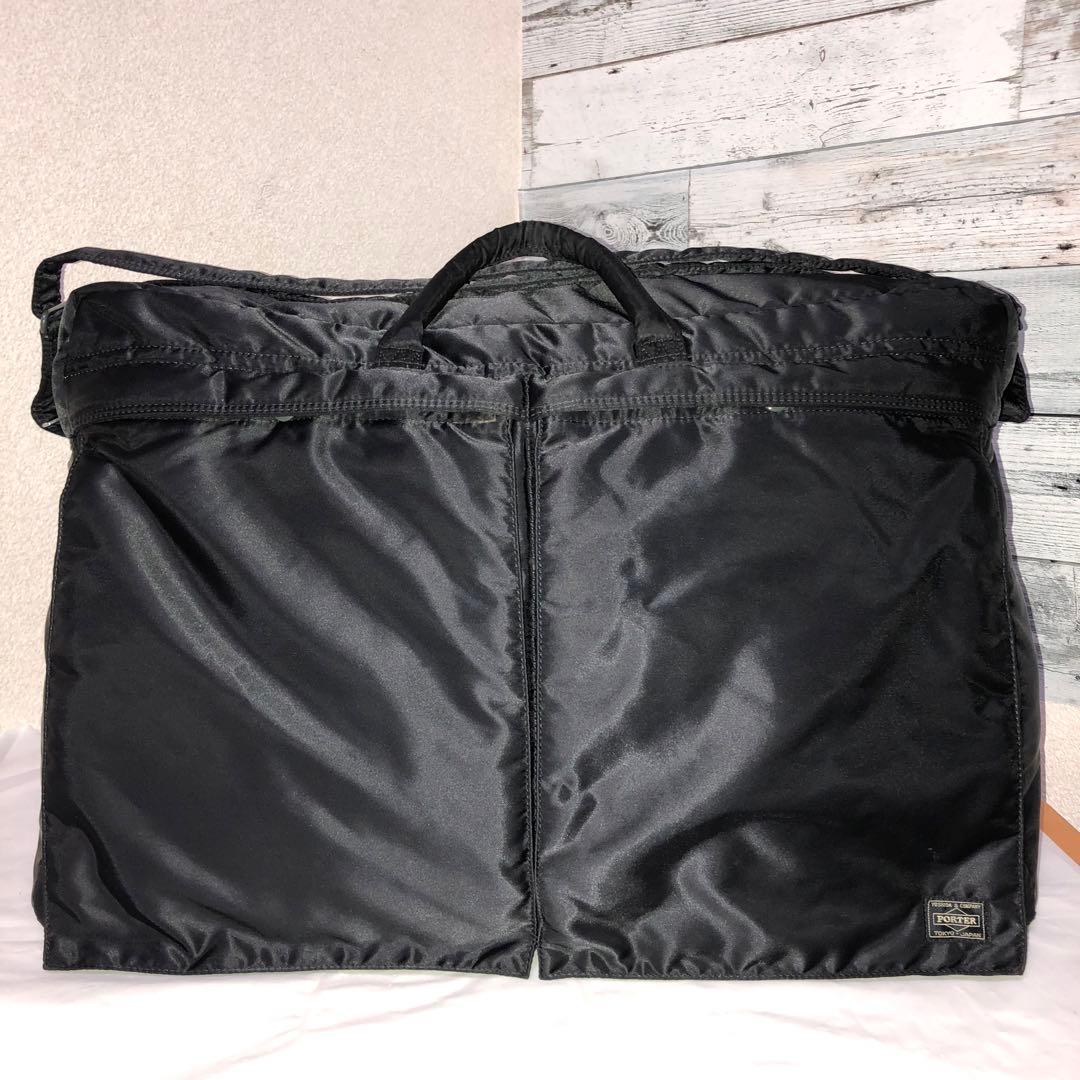 極美品✨希少 ポータータンカー ボストンバッグ ショルダーバッグ 大容量ブラック