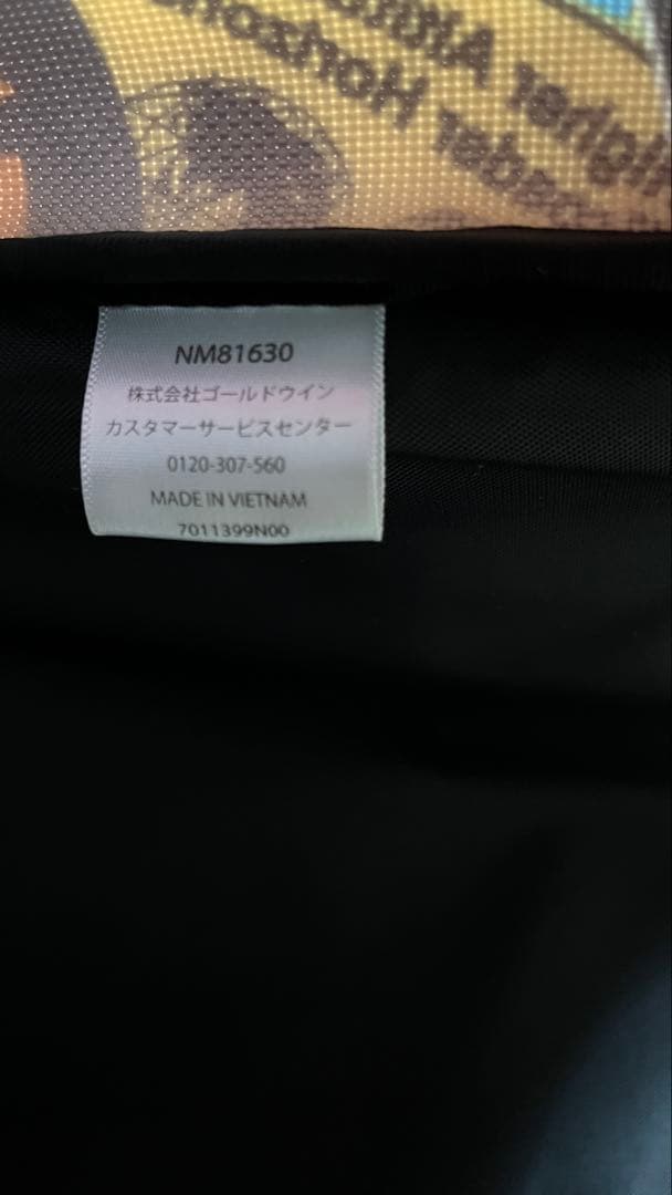 【極美品・廃盤】THE NORTH FACE ステッカープリントヒューズボックス