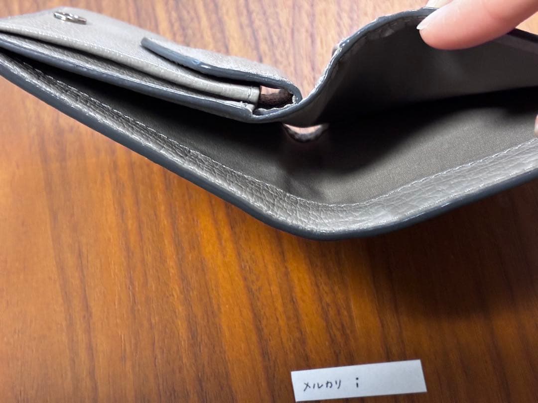 マルジェラ　財布　グレー