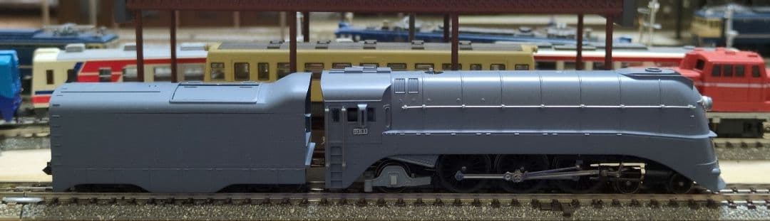 鉄道模型 満州鉄道 パシナ981 増備車 ライトグレー