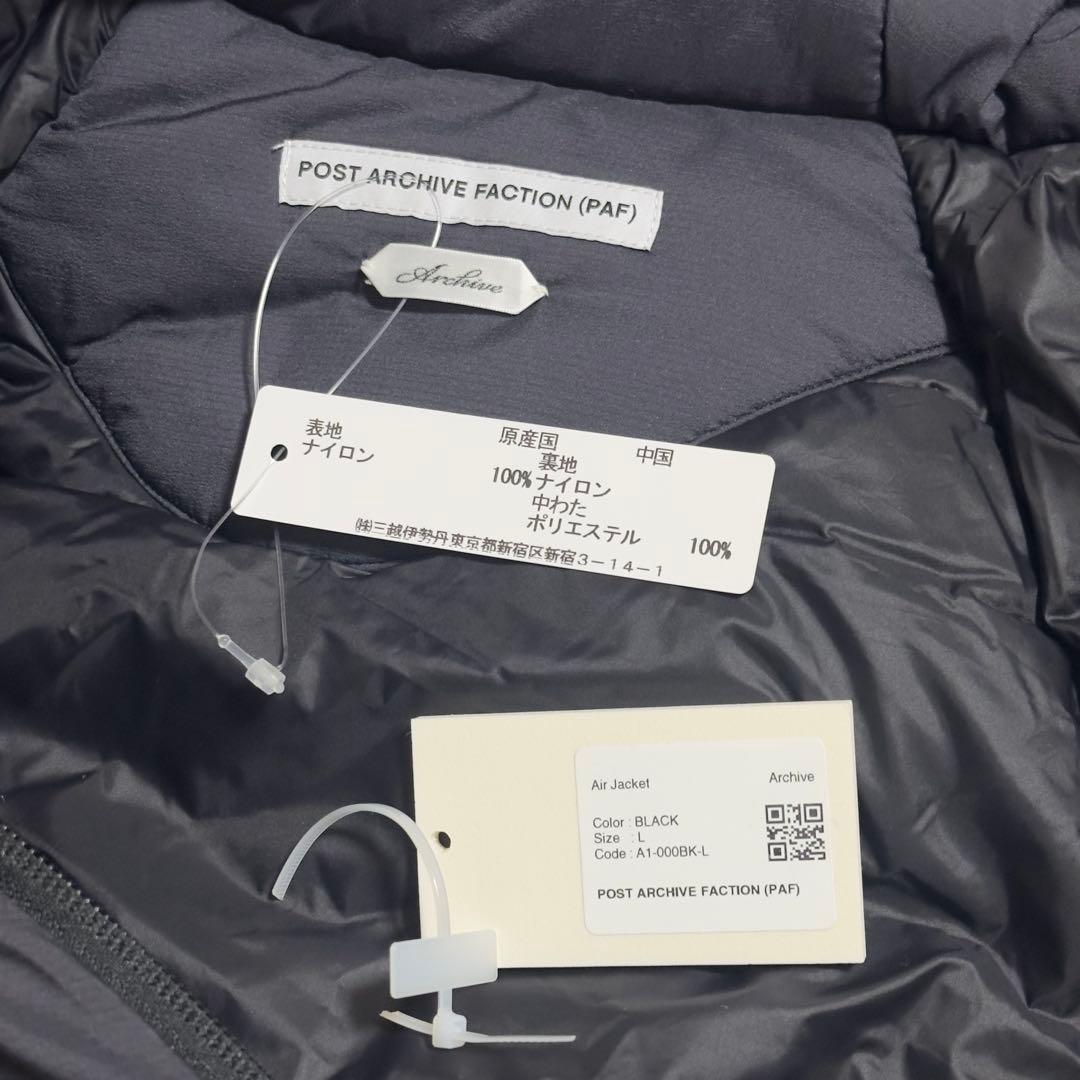 【POST ARCHIVE FACTION】 AIR JACKET