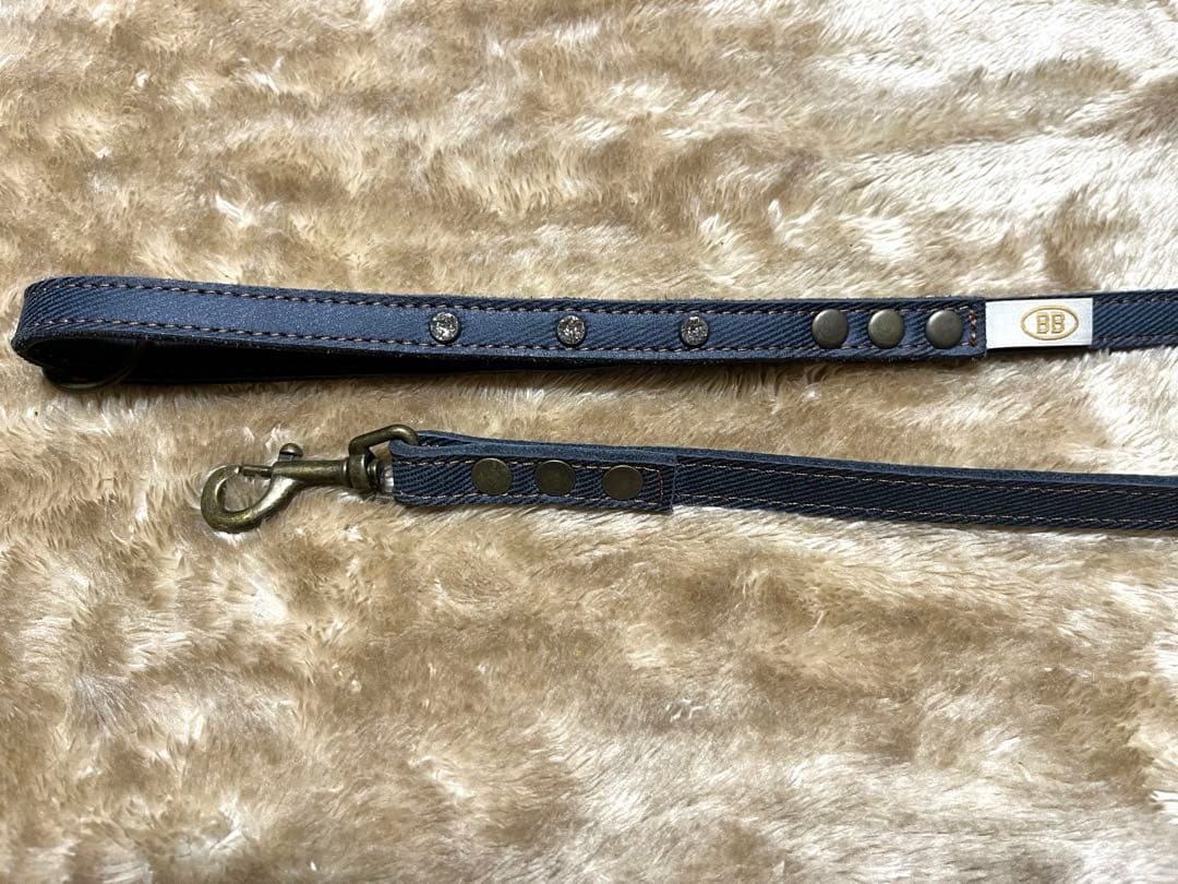 バディベルト 限定色 ブルージーン スワロ ハーネス＆リードセット2セット