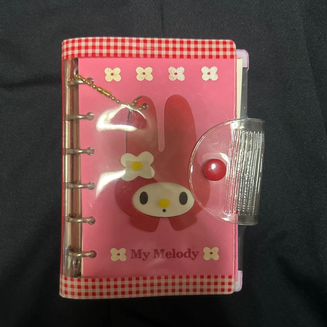 新品未使用　マイメロ　6穴システム手帳
