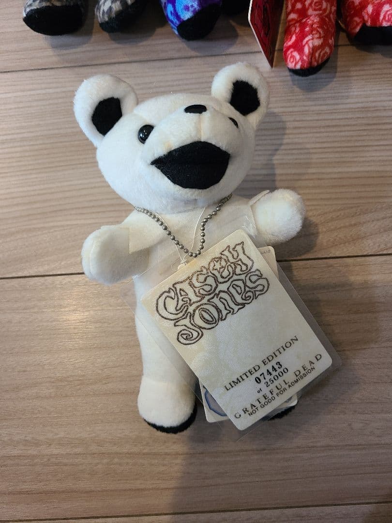 グレイトフルデッドベア19体限定シリアルNo.付ホワイト込90年代vintage