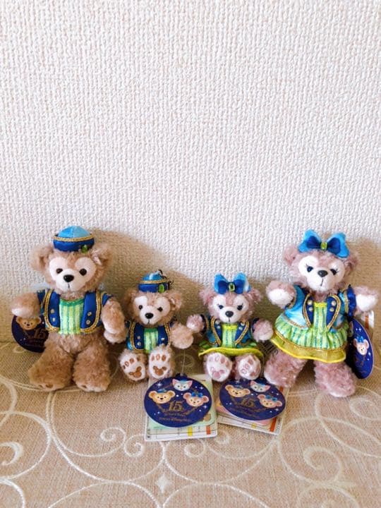 ダッフィー    シェリーメィ　ぬいぐるみバッチ　ストラップ